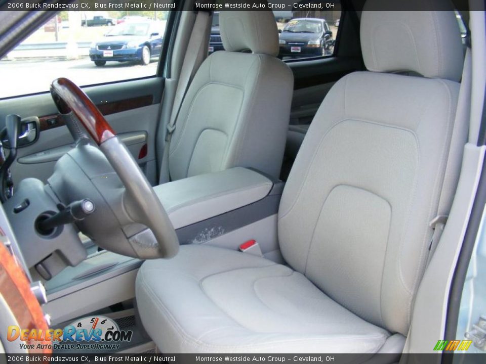 2006 Buick Rendezvous CX Blue Frost Metallic / Neutral Photo #9