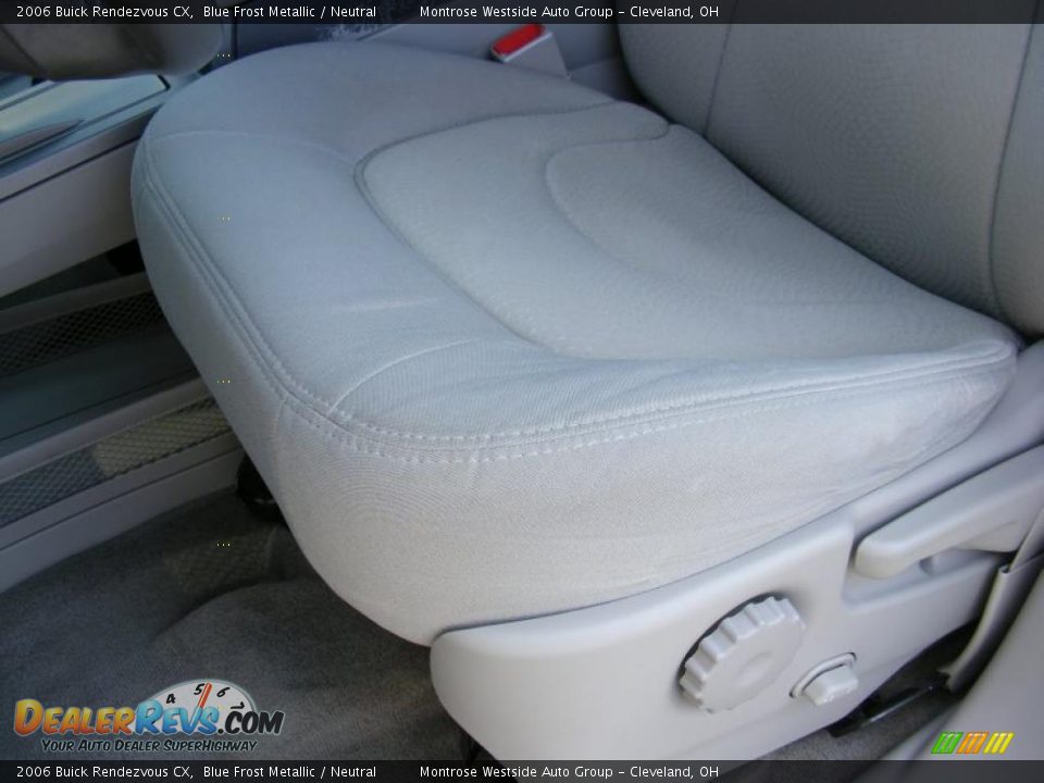 2006 Buick Rendezvous CX Blue Frost Metallic / Neutral Photo #10