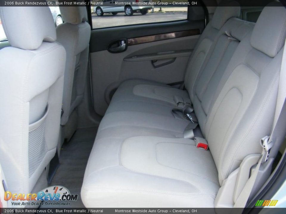 2006 Buick Rendezvous CX Blue Frost Metallic / Neutral Photo #11