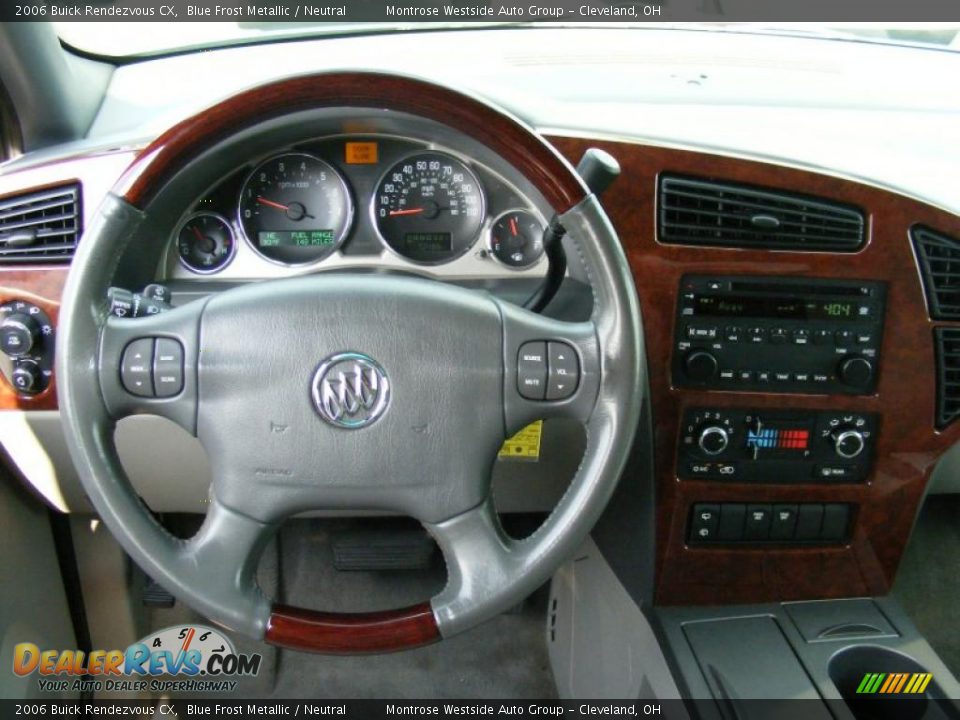 2006 Buick Rendezvous CX Blue Frost Metallic / Neutral Photo #17