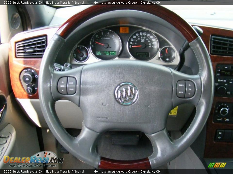 2006 Buick Rendezvous CX Blue Frost Metallic / Neutral Photo #18