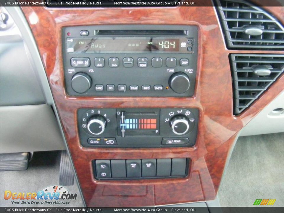 2006 Buick Rendezvous CX Blue Frost Metallic / Neutral Photo #21