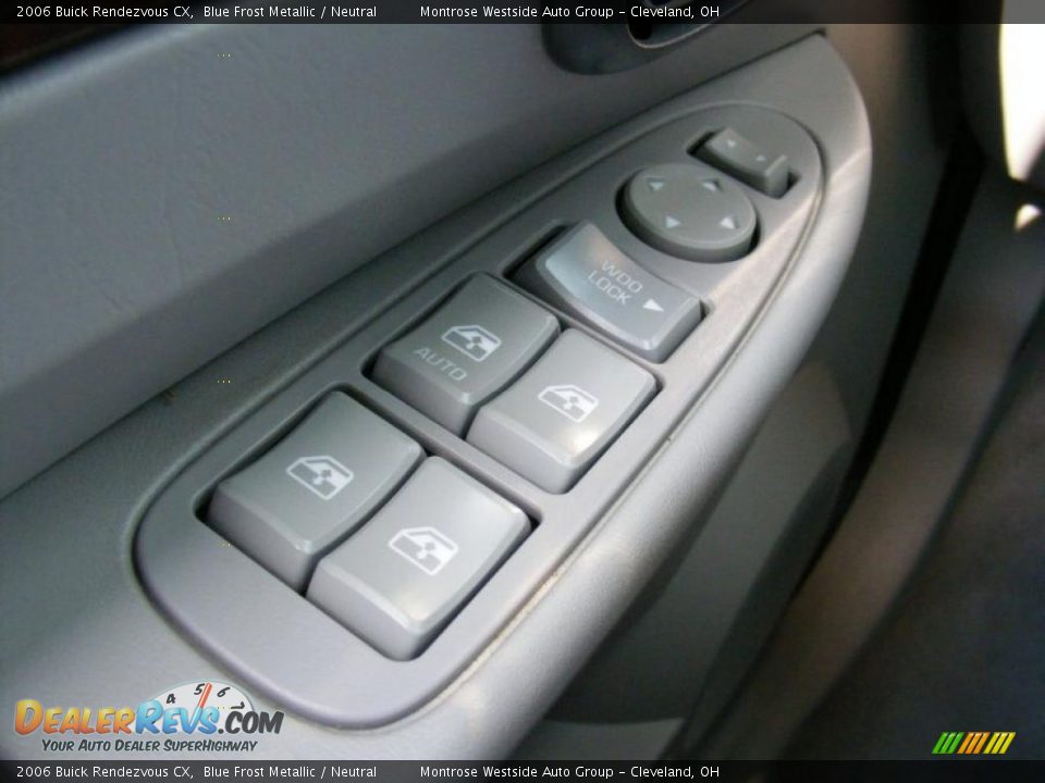 2006 Buick Rendezvous CX Blue Frost Metallic / Neutral Photo #24
