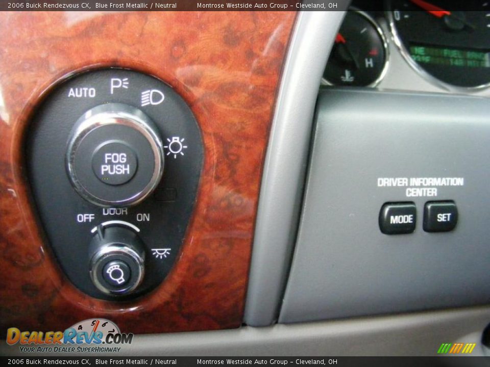 2006 Buick Rendezvous CX Blue Frost Metallic / Neutral Photo #25