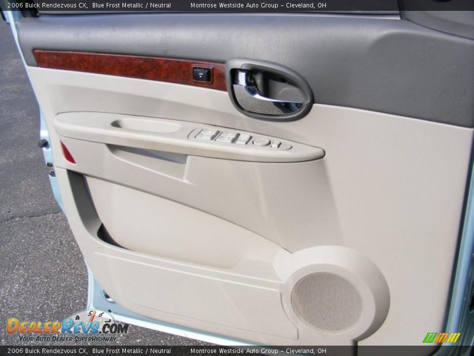 2006 Buick Rendezvous CX Blue Frost Metallic / Neutral Photo #26