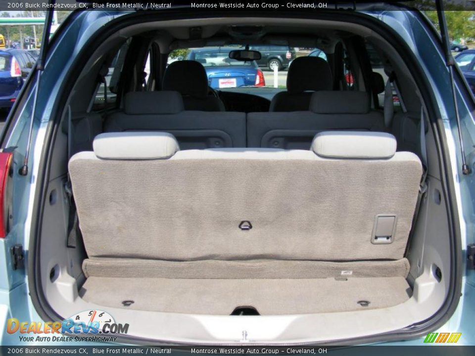 2006 Buick Rendezvous CX Blue Frost Metallic / Neutral Photo #27