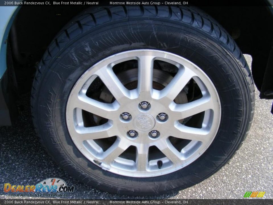 2006 Buick Rendezvous CX Blue Frost Metallic / Neutral Photo #29