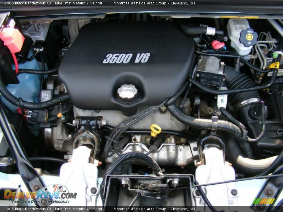 2006 Buick Rendezvous CX Blue Frost Metallic / Neutral Photo #31