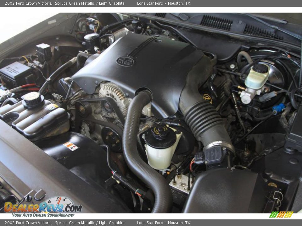 2002 Ford Crown Victoria Spruce Green Metallic / Light Graphite Photo #21