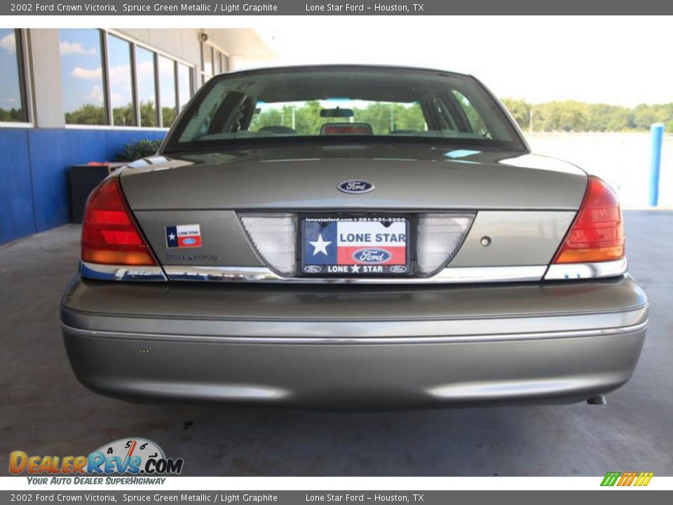 2002 Ford Crown Victoria Spruce Green Metallic / Light Graphite Photo #22
