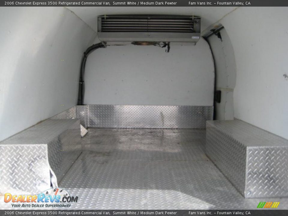 2006 Chevrolet Express 3500 Refrigerated Commercial Van Summit White / Medium Dark Pewter Photo #5