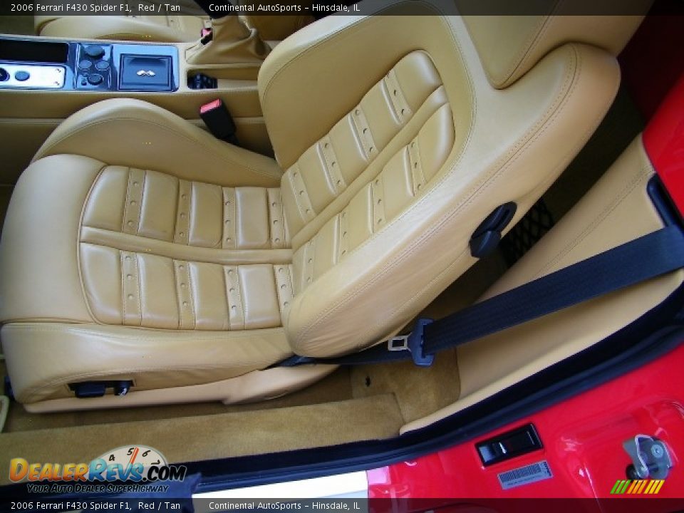 2006 Ferrari F430 Spider F1 Red / Tan Photo #2