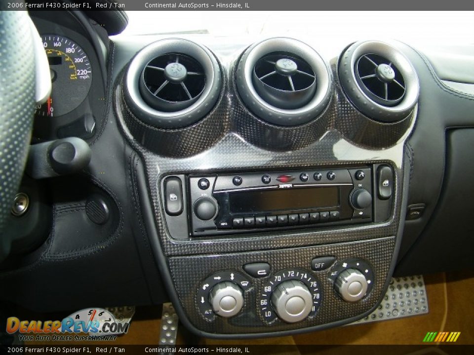 2006 Ferrari F430 Spider F1 Red / Tan Photo #7