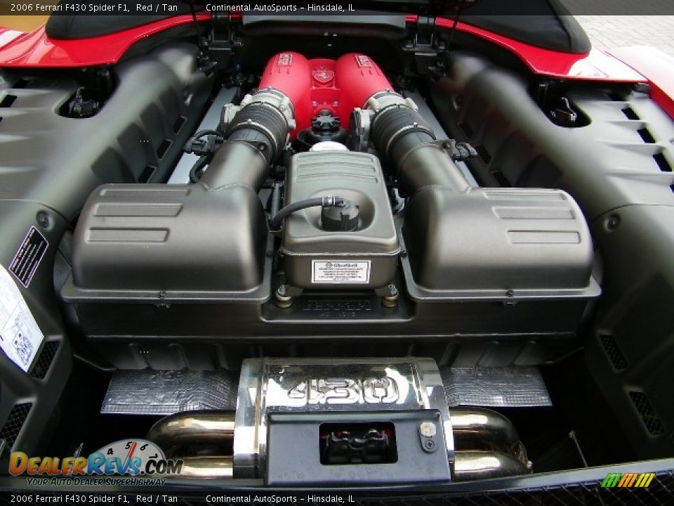 2006 Ferrari F430 Spider F1 Red / Tan Photo #10
