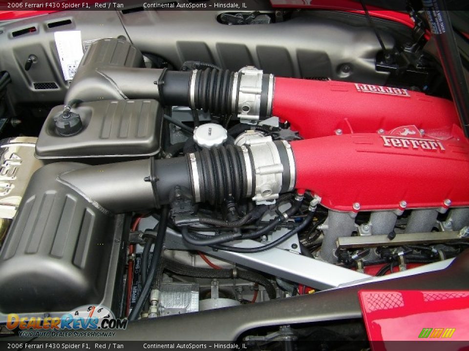 2006 Ferrari F430 Spider F1 Red / Tan Photo #11