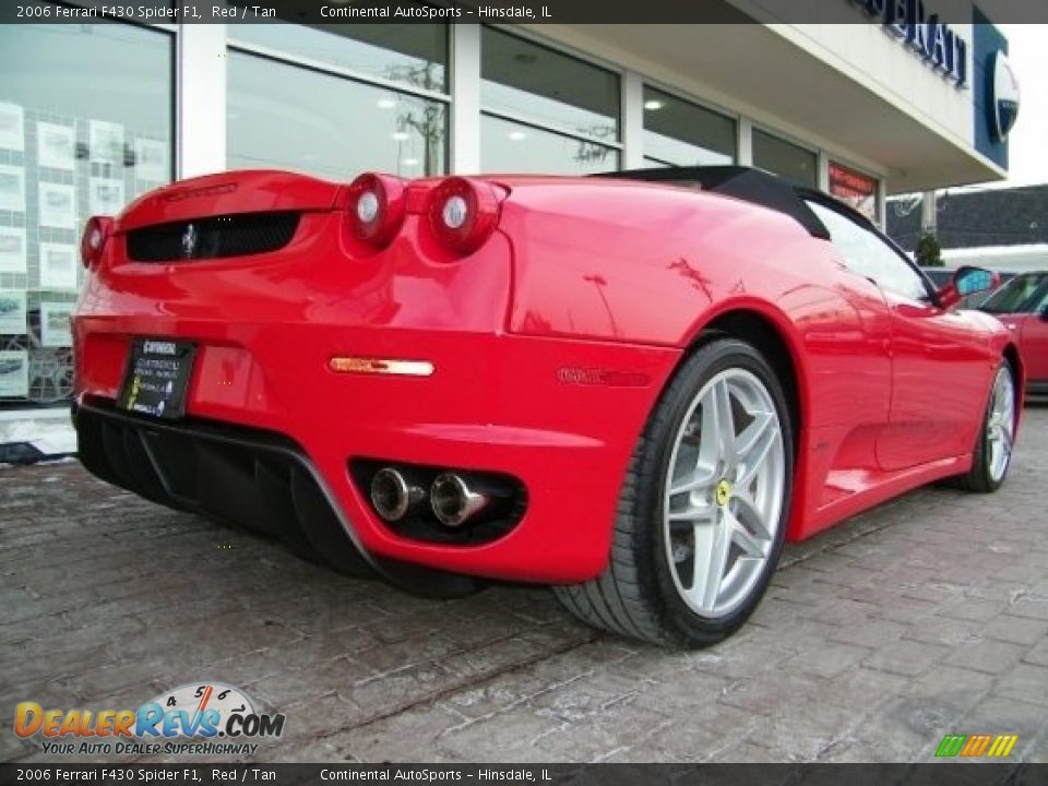 2006 Ferrari F430 Spider F1 Red / Tan Photo #14