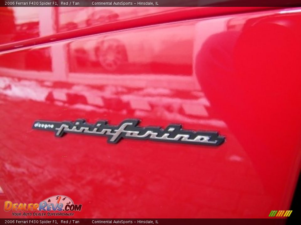 2006 Ferrari F430 Spider F1 Red / Tan Photo #18