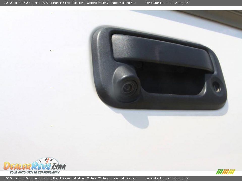 2010 Ford F350 Super Duty King Ranch Crew Cab 4x4 Oxford White / Chaparral Leather Photo #18