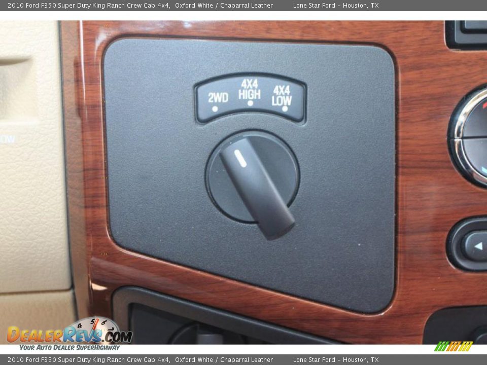 2010 Ford F350 Super Duty King Ranch Crew Cab 4x4 Oxford White / Chaparral Leather Photo #21