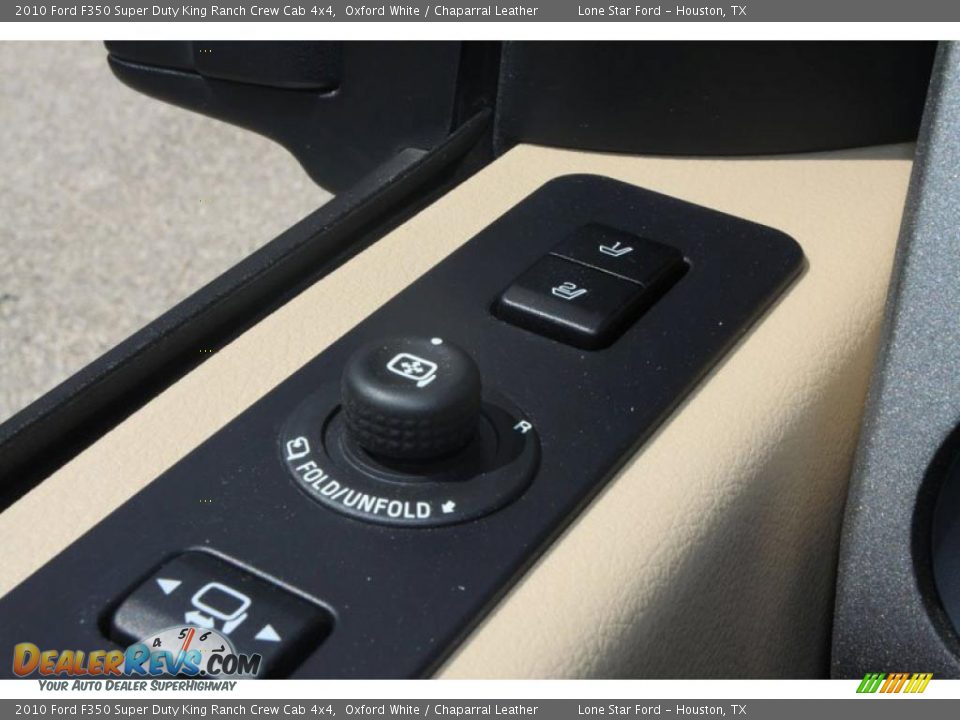 2010 Ford F350 Super Duty King Ranch Crew Cab 4x4 Oxford White / Chaparral Leather Photo #28