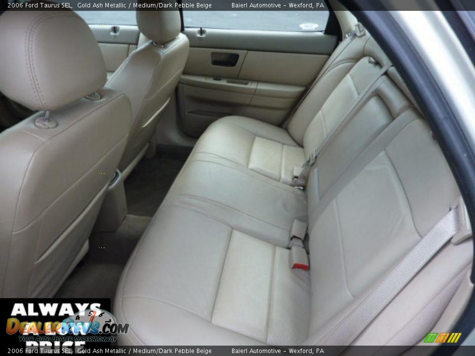 2006 Ford Taurus SEL Gold Ash Metallic / Medium/Dark Pebble Beige Photo #13