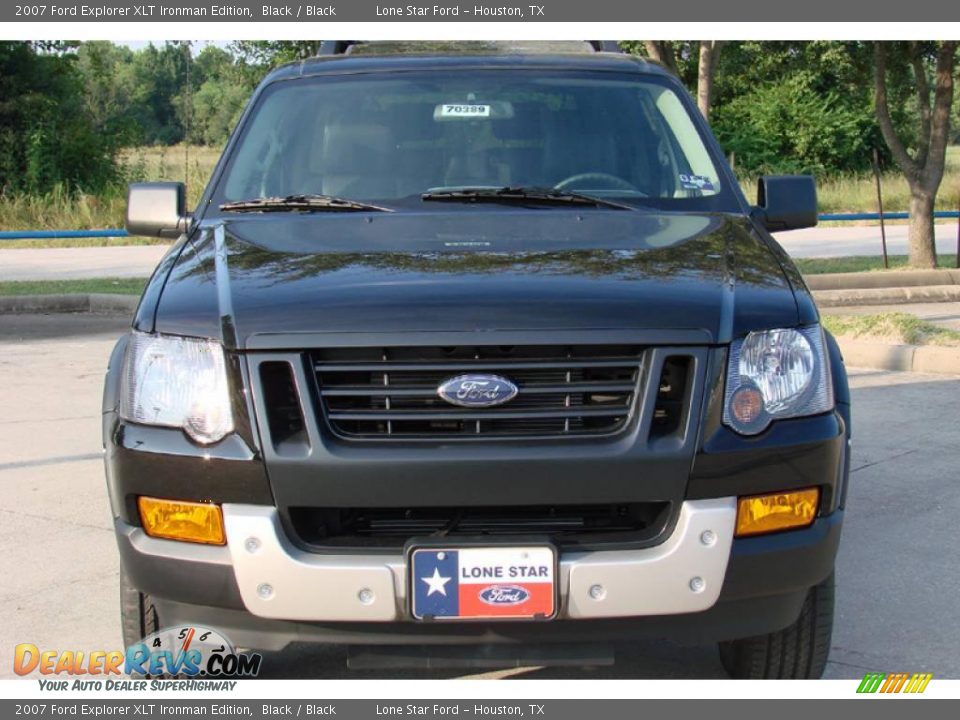 2007 Ford Explorer XLT Ironman Edition Black / Black Photo #2