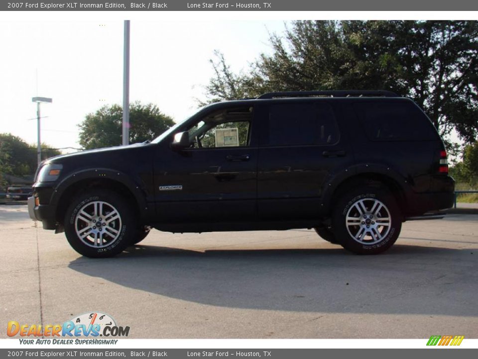2007 Ford Explorer XLT Ironman Edition Black / Black Photo #3