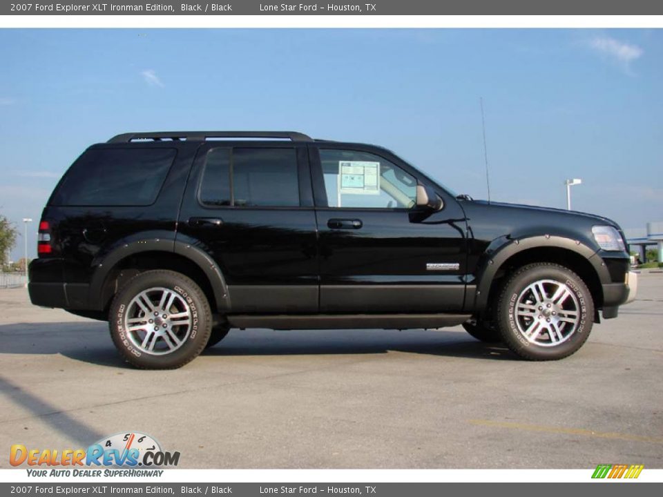 2007 Ford Explorer XLT Ironman Edition Black / Black Photo #5