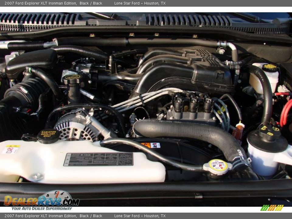 2007 Ford Explorer XLT Ironman Edition Black / Black Photo #7