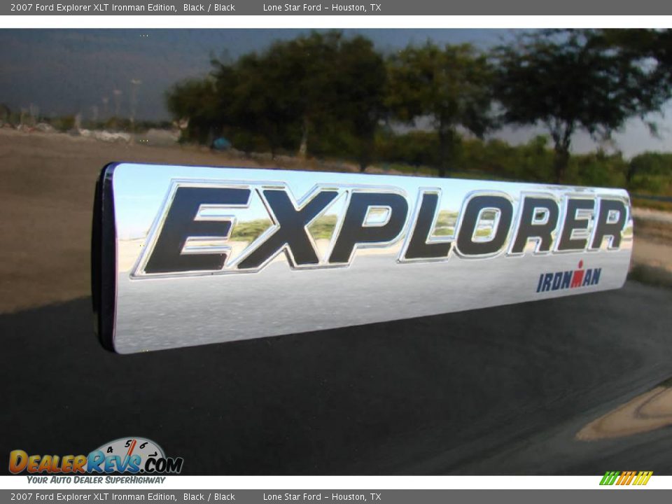 2007 Ford Explorer XLT Ironman Edition Black / Black Photo #8