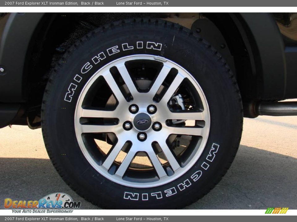 2007 Ford Explorer XLT Ironman Edition Black / Black Photo #9