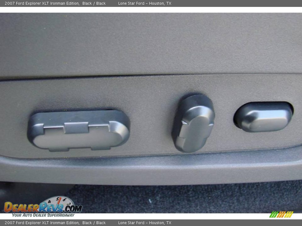 2007 Ford Explorer XLT Ironman Edition Black / Black Photo #11