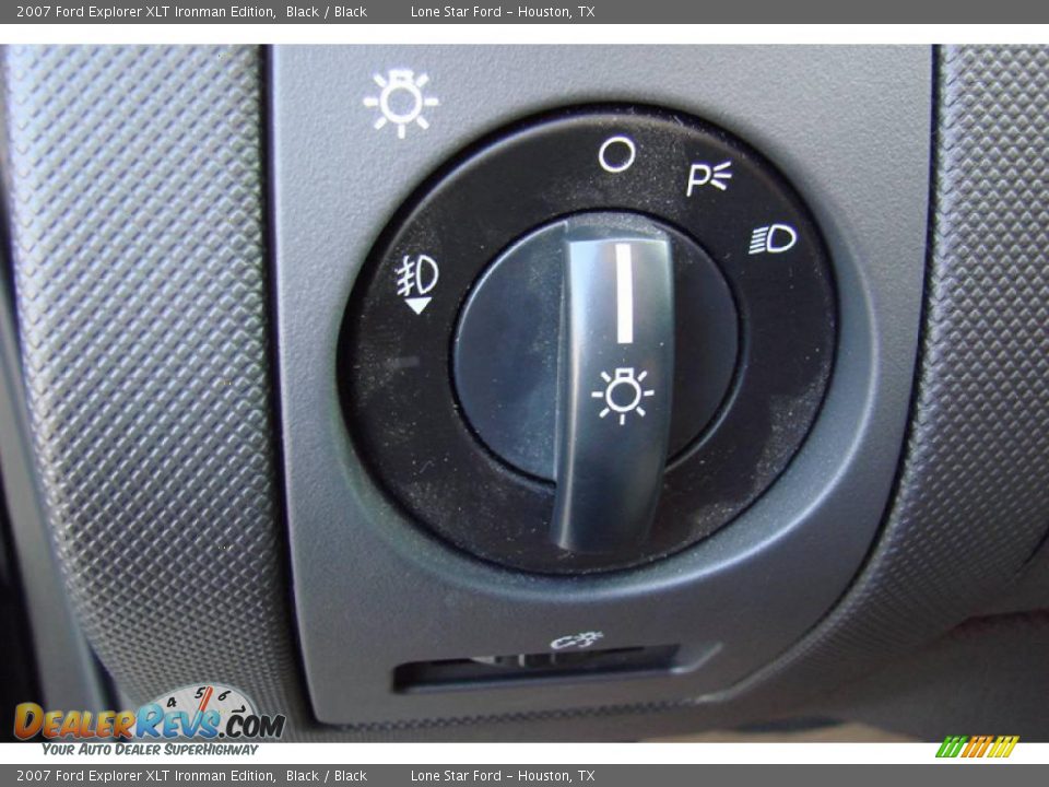 2007 Ford Explorer XLT Ironman Edition Black / Black Photo #12