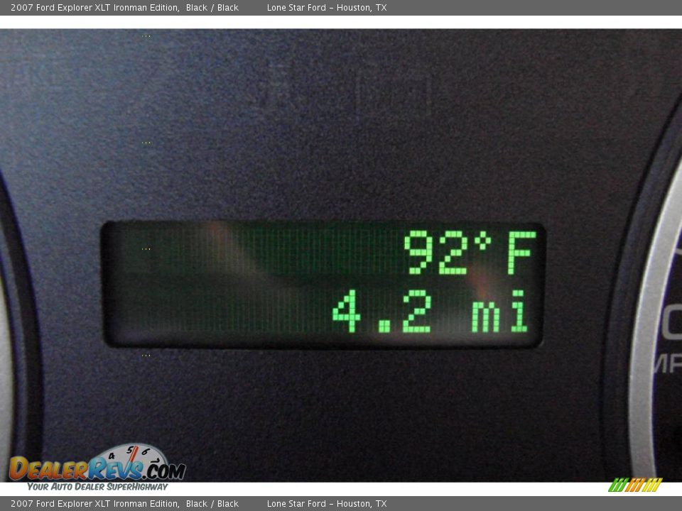 2007 Ford Explorer XLT Ironman Edition Black / Black Photo #16