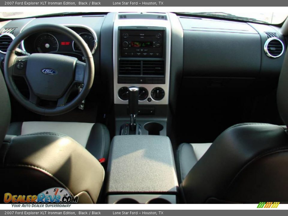 2007 Ford Explorer XLT Ironman Edition Black / Black Photo #17
