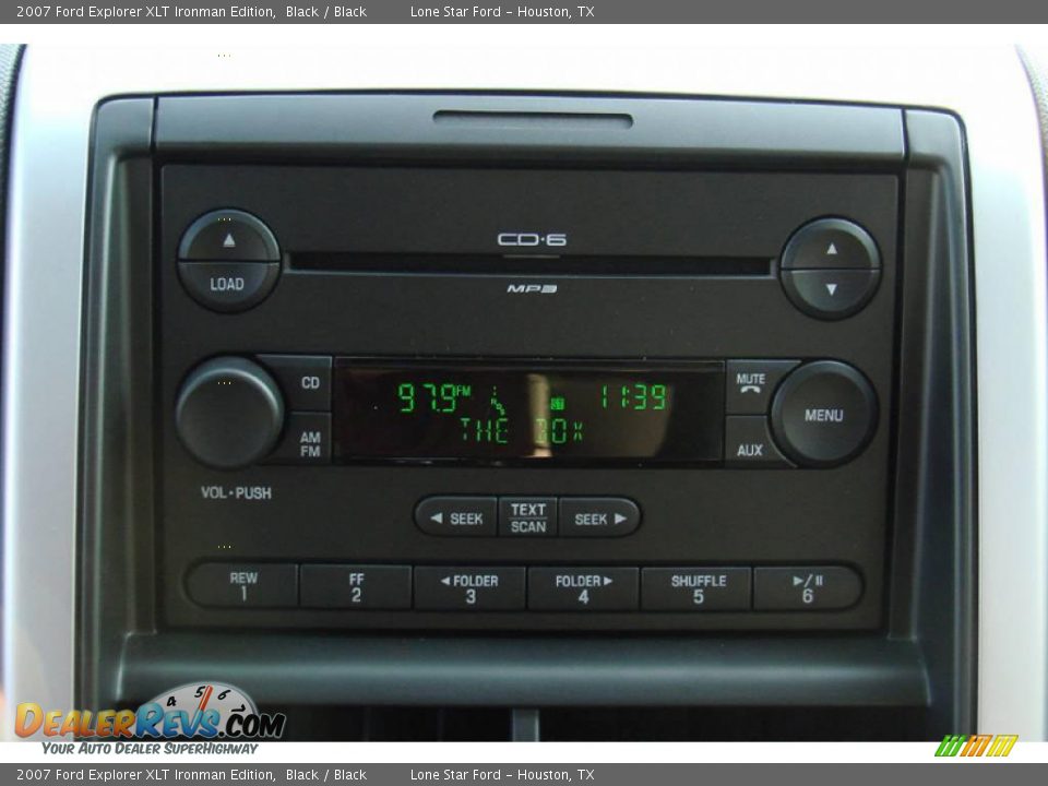 2007 Ford Explorer XLT Ironman Edition Black / Black Photo #19