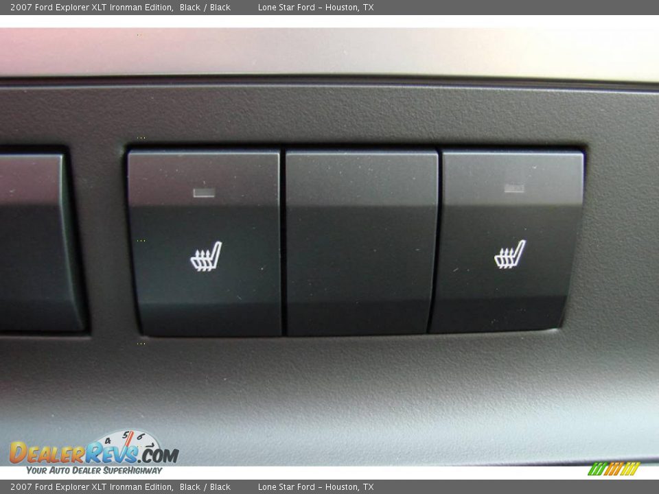 2007 Ford Explorer XLT Ironman Edition Black / Black Photo #22