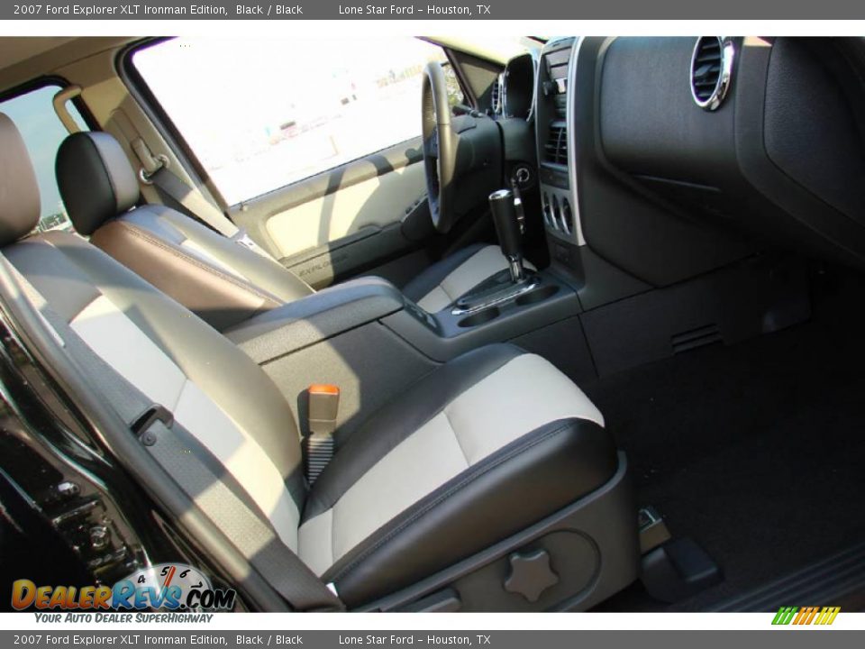 2007 Ford Explorer XLT Ironman Edition Black / Black Photo #23