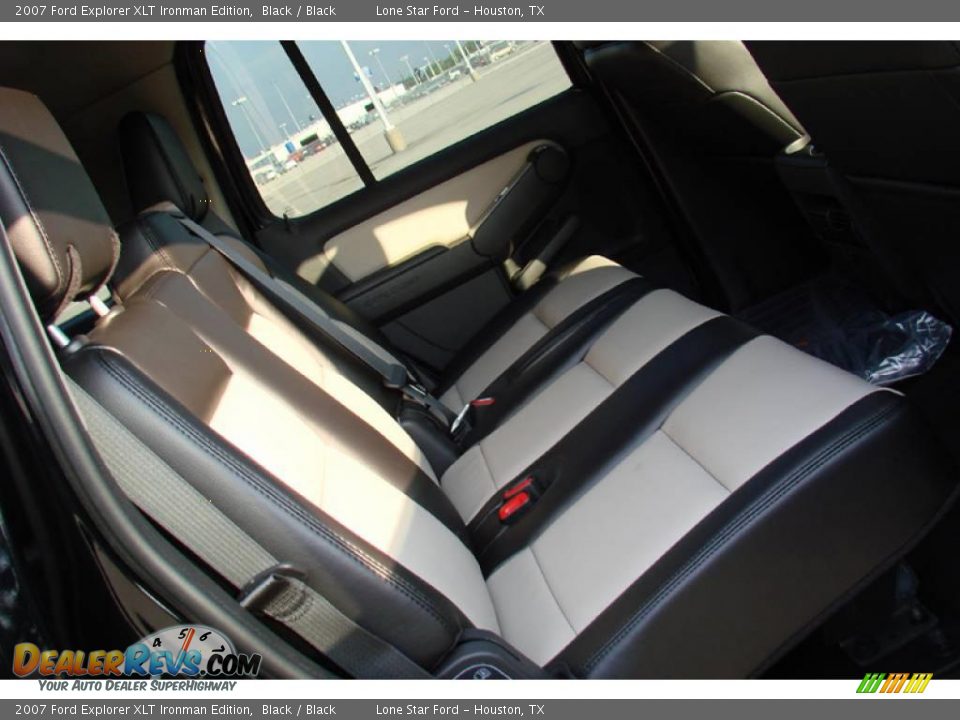 2007 Ford Explorer XLT Ironman Edition Black / Black Photo #24