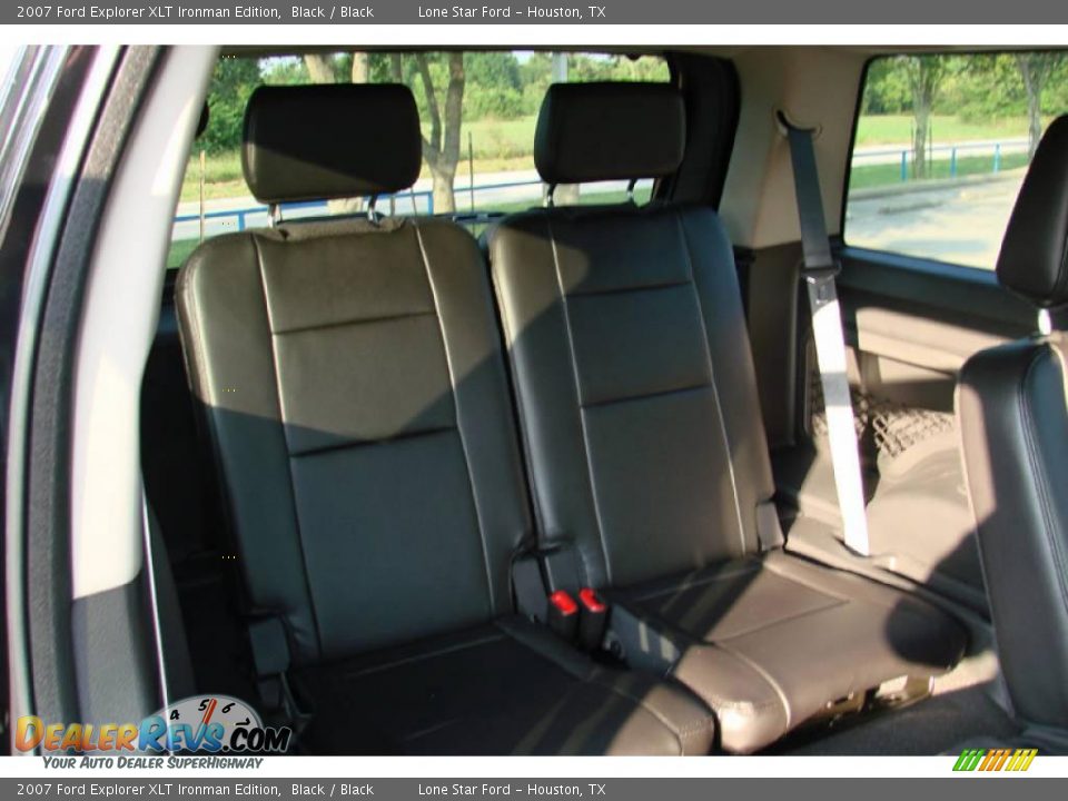 2007 Ford Explorer XLT Ironman Edition Black / Black Photo #25