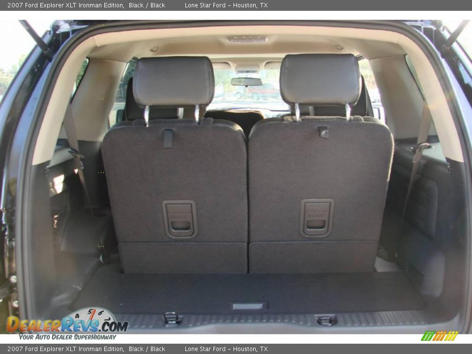 2007 Ford Explorer XLT Ironman Edition Black / Black Photo #26