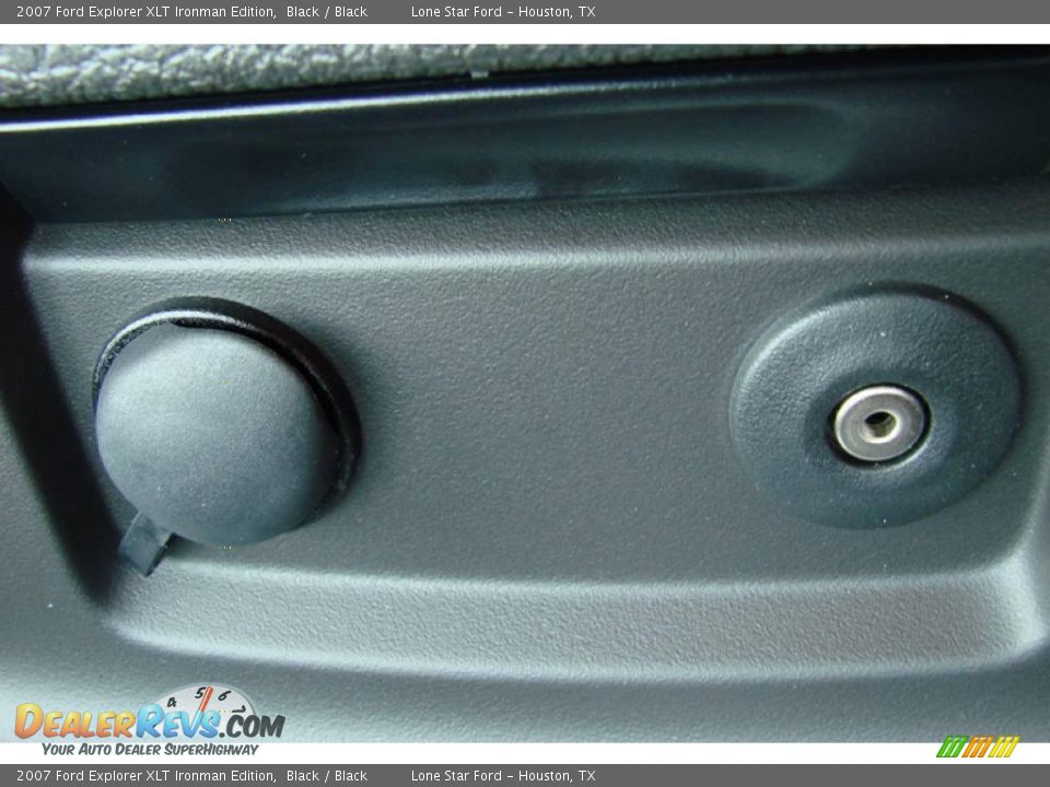 2007 Ford Explorer XLT Ironman Edition Black / Black Photo #28