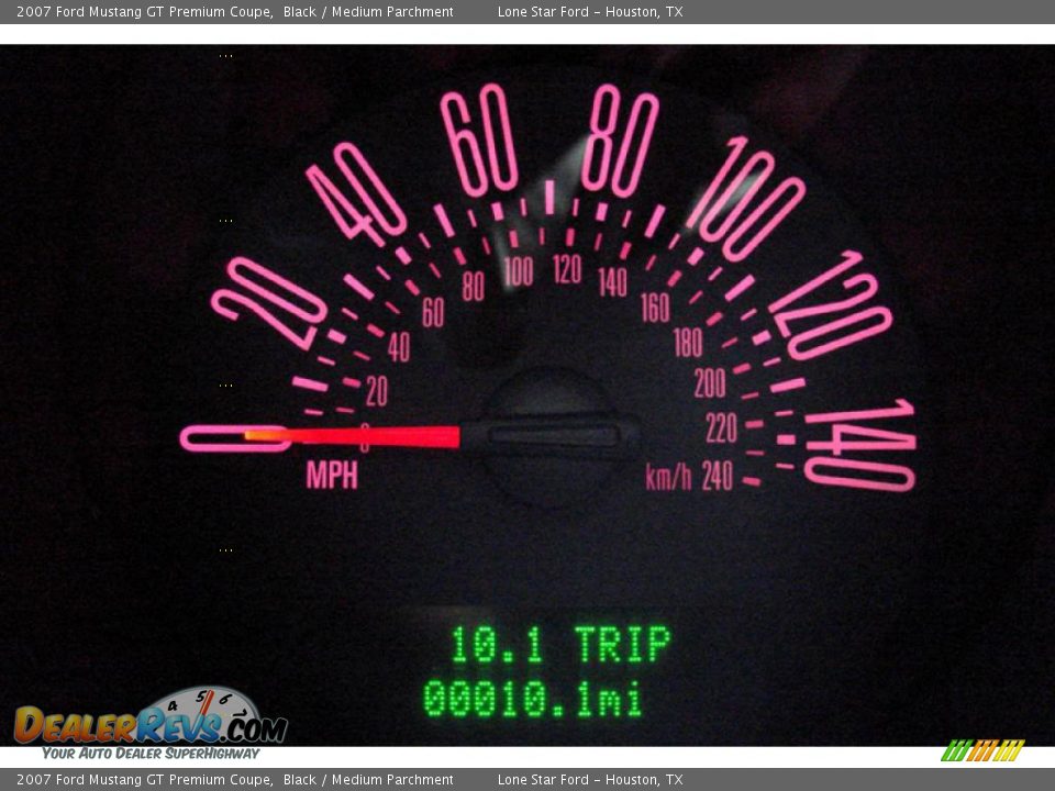 2007 Ford Mustang GT Premium Coupe Black / Medium Parchment Photo #20