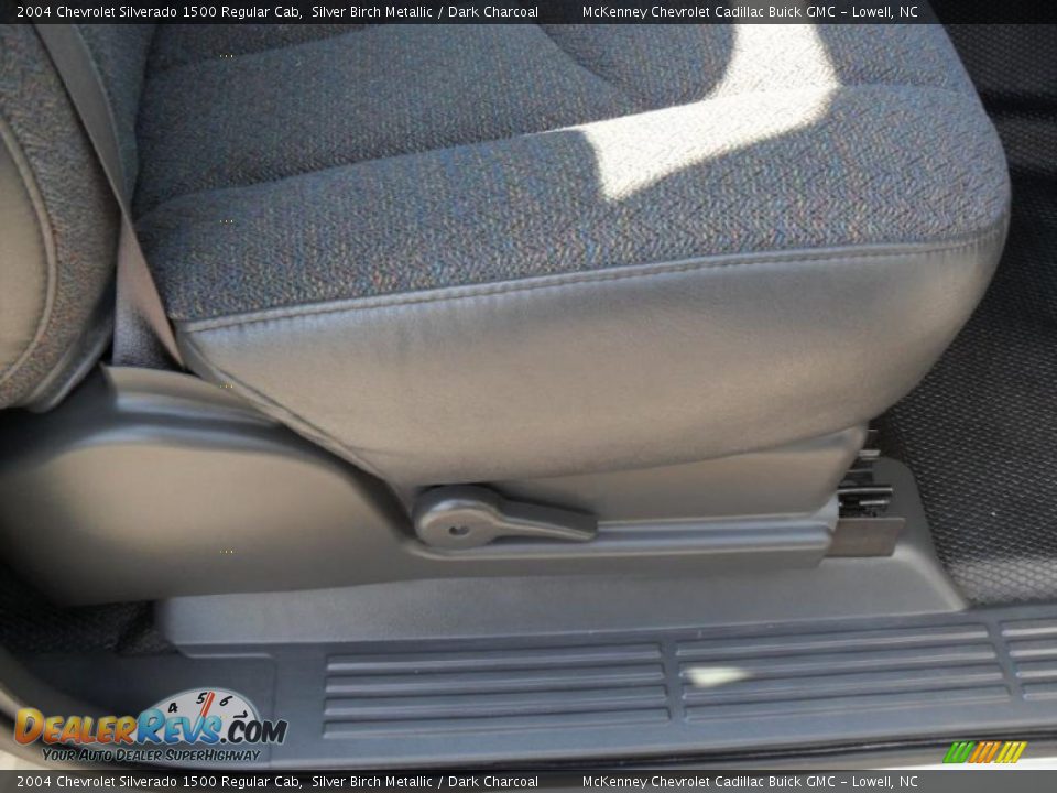 2004 Chevrolet Silverado 1500 Regular Cab Silver Birch Metallic / Dark Charcoal Photo #17