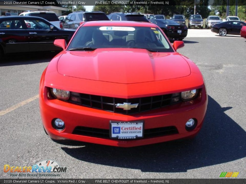 2010 Chevrolet Camaro LT Coupe Victory Red / Gray Photo #2