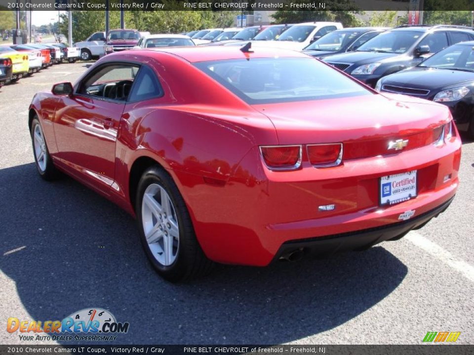 2010 Chevrolet Camaro LT Coupe Victory Red / Gray Photo #6
