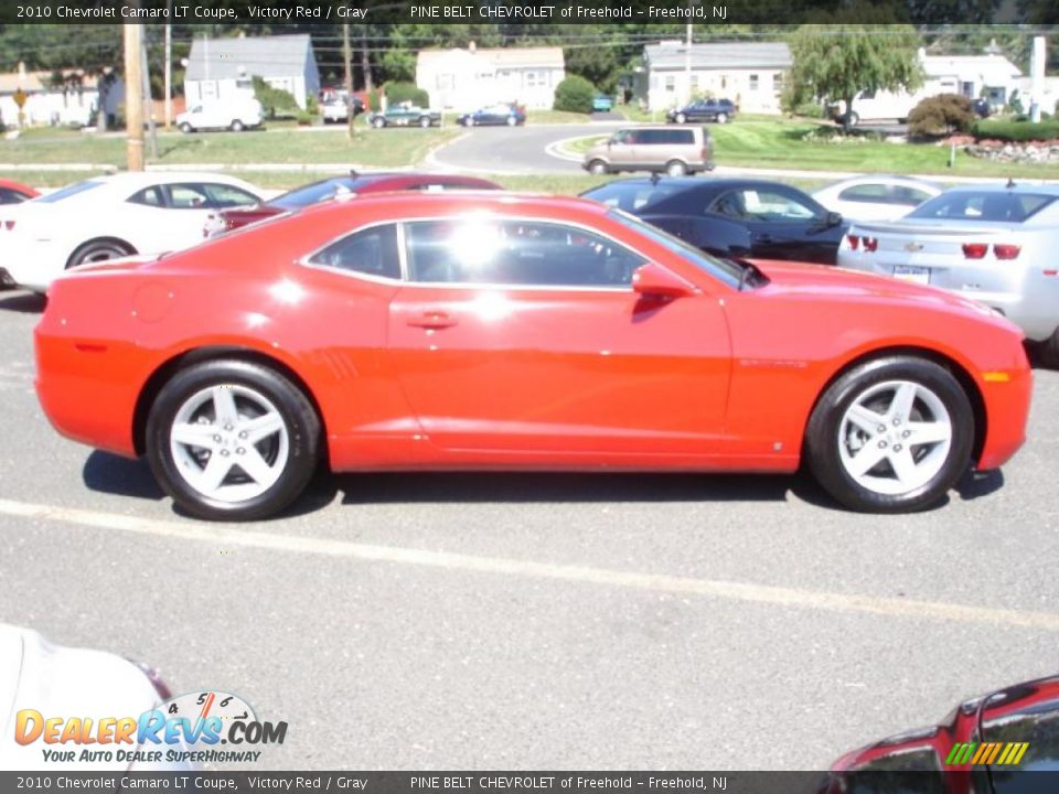 2010 Chevrolet Camaro LT Coupe Victory Red / Gray Photo #7