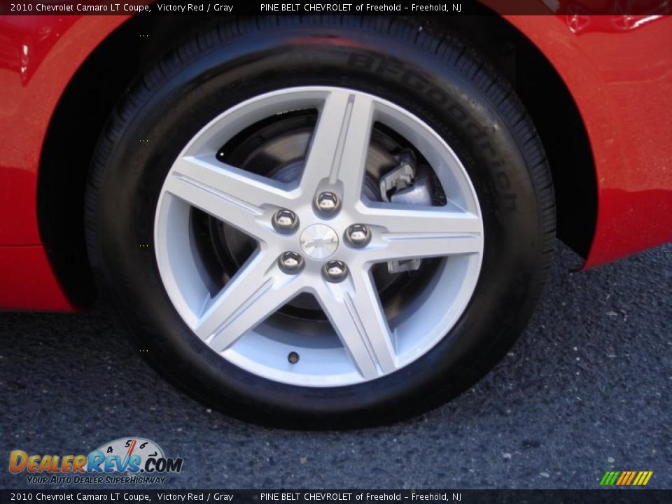 2010 Chevrolet Camaro LT Coupe Victory Red / Gray Photo #8