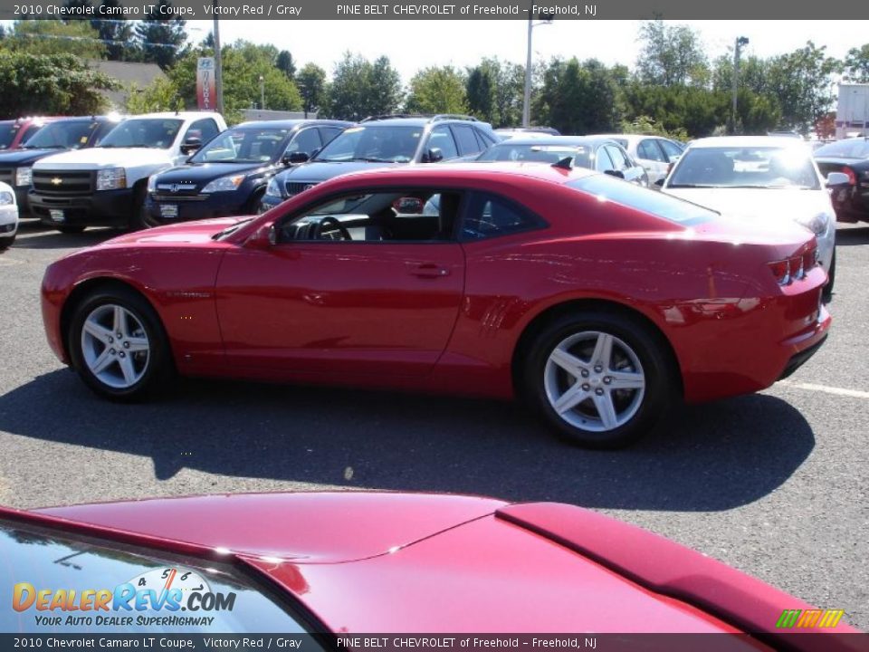2010 Chevrolet Camaro LT Coupe Victory Red / Gray Photo #9