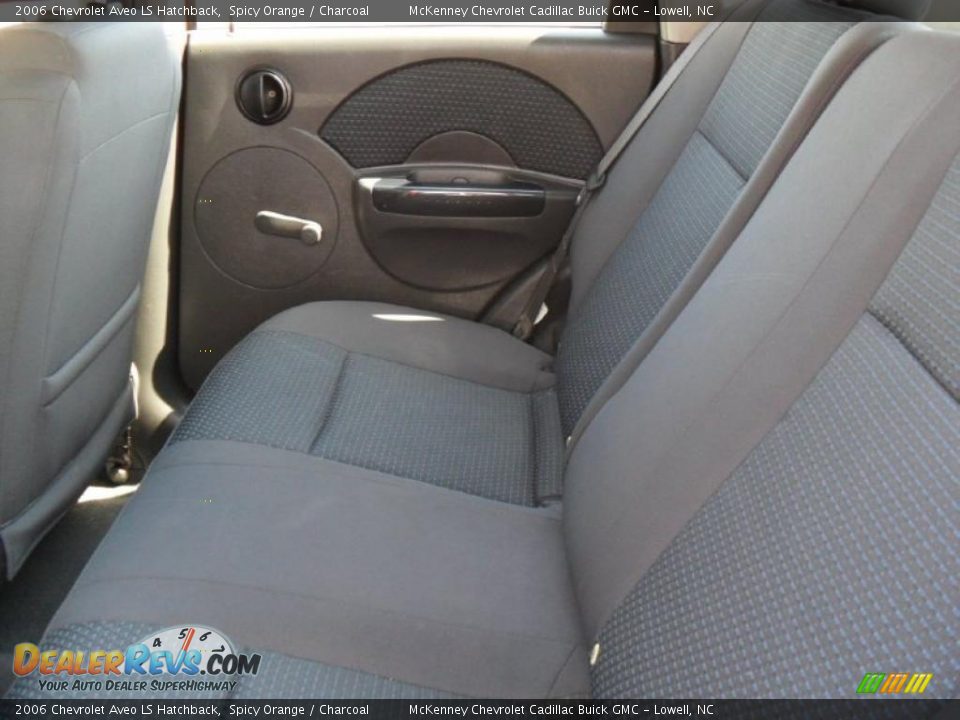 2006 Chevrolet Aveo LS Hatchback Spicy Orange / Charcoal Photo #14